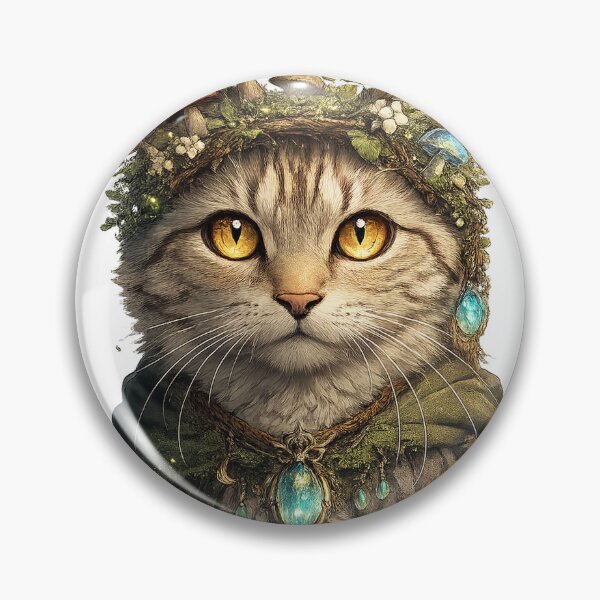 Item preview, Enchanted Shadow Cat – Dark Fantasy Artwork designed and sold by start-tool.