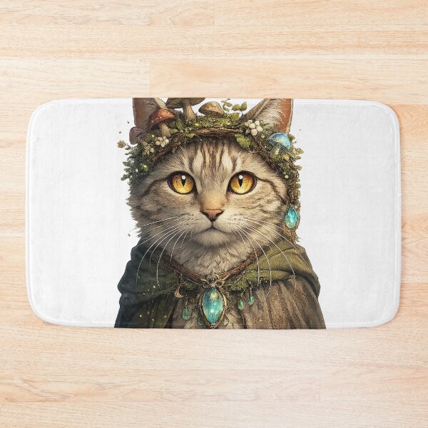 Item preview, Enchanted Shadow Cat – Dark Fantasy Artwork designed and sold by start-tool.