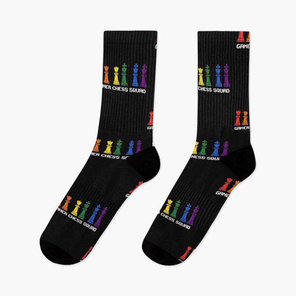 Item preview, Queer Gamer Chess Squad — LGBTQ+ Nerd Pride Design designed and sold by What you are is Beautiful.