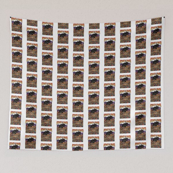 Item preview, Attack of the Hanta Retro Movie Poster designed and sold by DuckOddity.