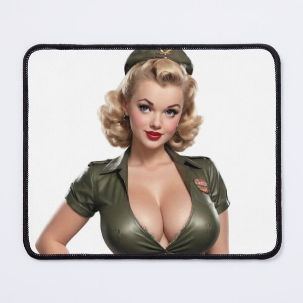 Item preview, Vintage Military Pin Up Girl Retro Aviation Art designed and sold by MissSaylor.