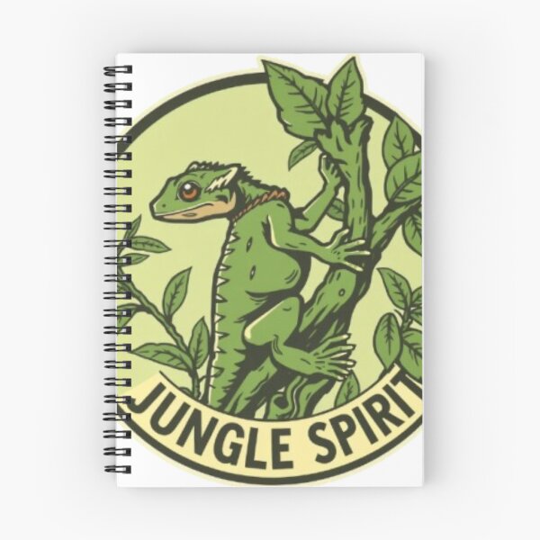 Item preview, Jungle Spirit Gecko Vintage Nature Badge Design designed and sold by MystiColo.