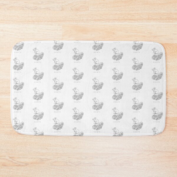 Item preview, Hanta Virus Minimalist Line Art Mouse designed and sold by DuckOddity.