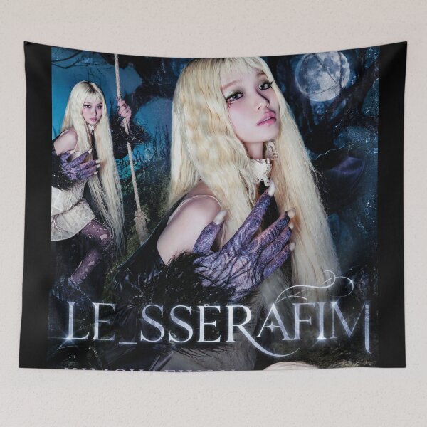Item preview, KIMCHAEWON of LE SSERAFIM (KPOP) designed and sold by jaofnn.