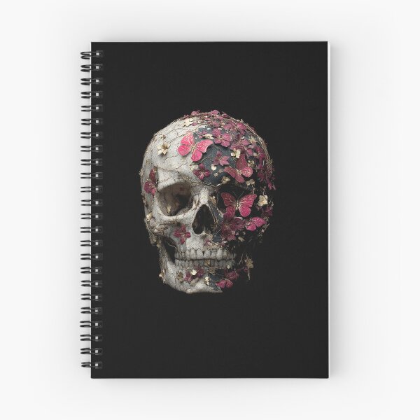 Item preview, Skull Pink Butterfy   designed and sold by MetusArt.