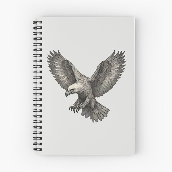 Item preview, Geometric Eagle – Modern Animal Art designed and sold by Tklezardesigns.