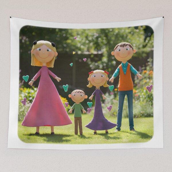 Item preview, Happy Family 002 - Love and Joy designed and sold by CVND-Studio.