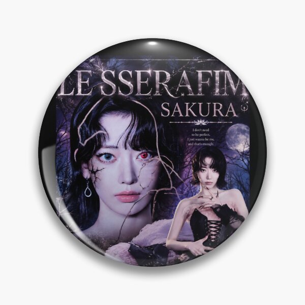 Item preview, SAKURA of LE SSERAFIM (KPOP) designed and sold by jaofnn.