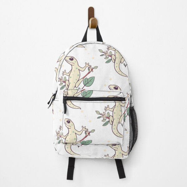 Item preview, Cute Climbing Gecko Botanical Aesthetic Artwork designed and sold by MystiColo.
