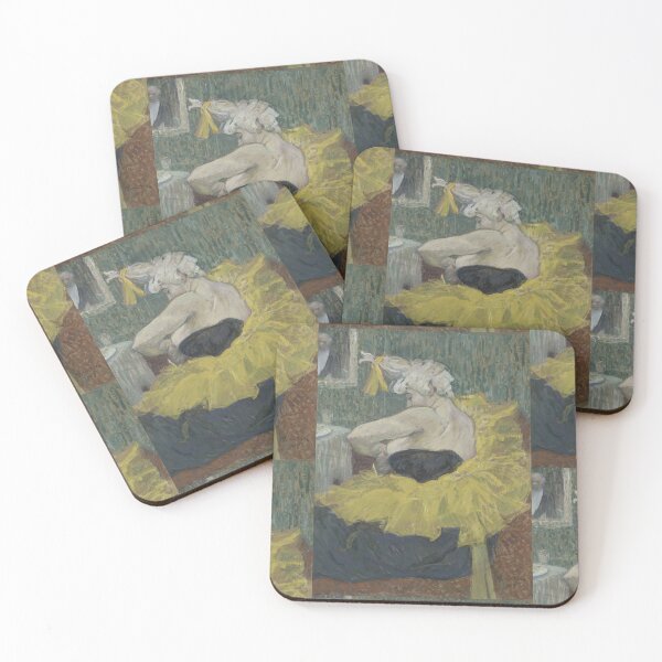 Item preview, Cha-U-Kao by Toulouse-Lautrec Vintage Belle Époque Cabaret Clown Art designed and sold by artofuniverse.