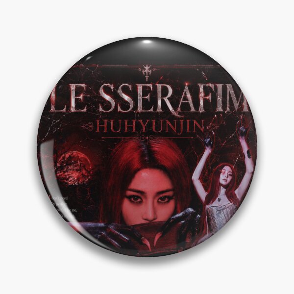 Item preview, HUHYUNJIN of LE SSERAFIM (KPOP) designed and sold by jaofnn.