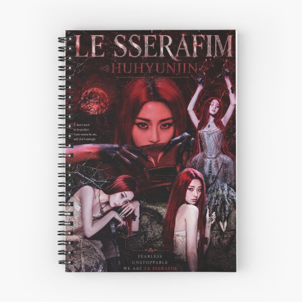 Item preview, HUHYUNJIN of LE SSERAFIM (KPOP) designed and sold by jaofnn.