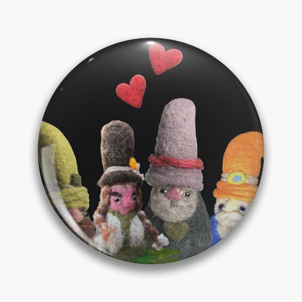 Item preview, Hand-felted gnomes with apples and moss designed and sold by creaphyl28.