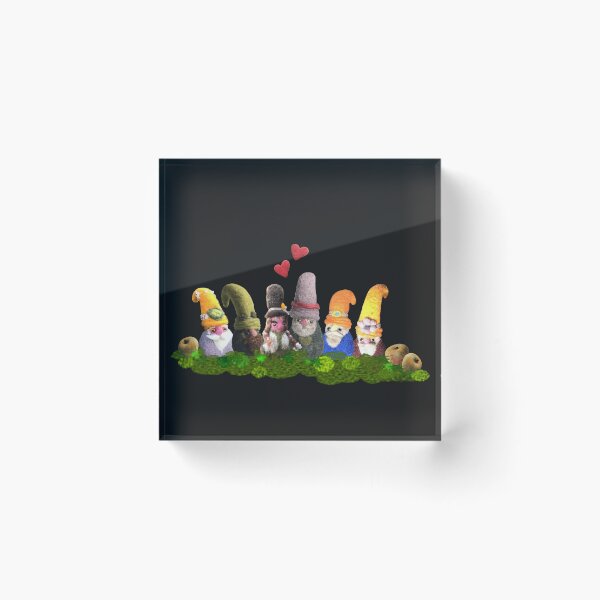Item preview, Hand-felted gnomes with apples and moss designed and sold by creaphyl28.