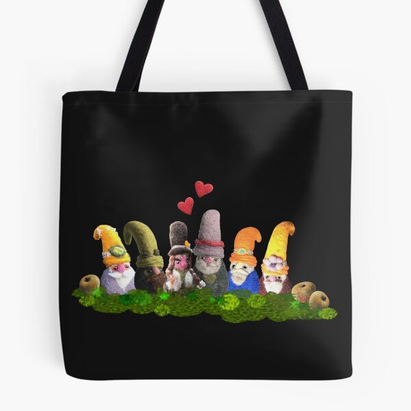 Item preview, Hand-felted gnomes with apples and moss designed and sold by creaphyl28.