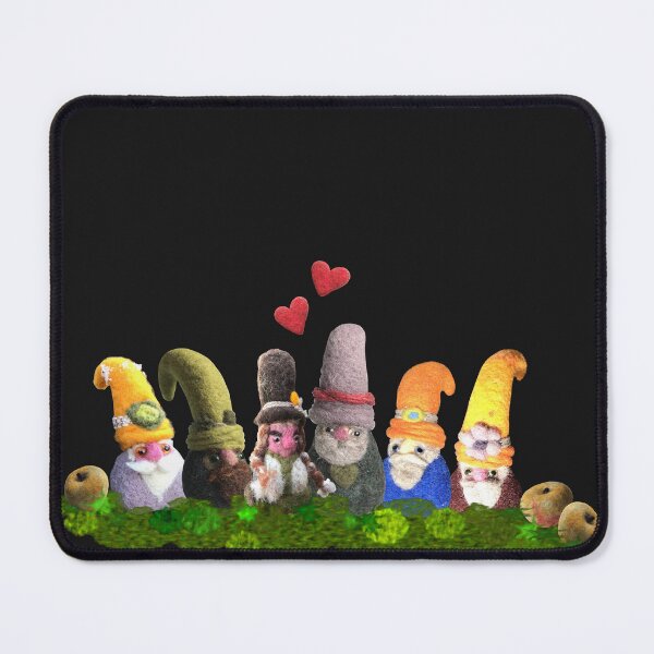 Item preview, Hand-felted gnomes with apples and moss designed and sold by creaphyl28.