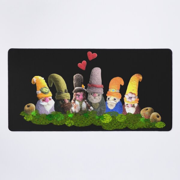 Item preview, Hand-felted gnomes with apples and moss designed and sold by creaphyl28.