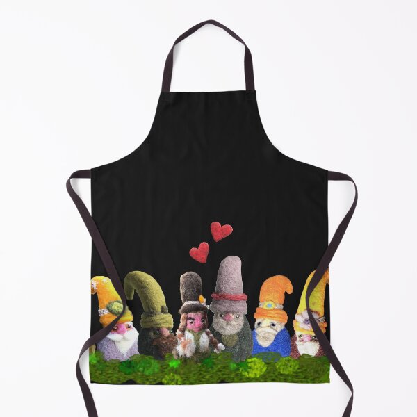 Item preview, Hand-felted gnomes with apples and moss designed and sold by creaphyl28.