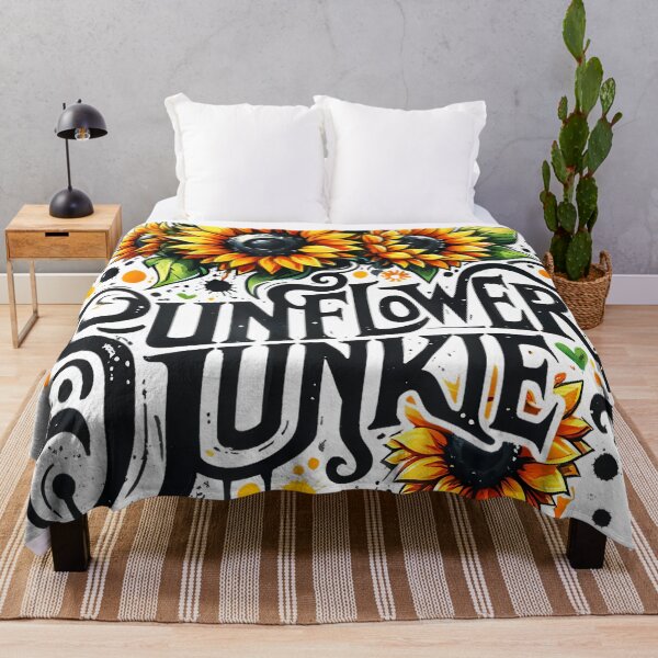Item preview, Women's Cute Sunflower Junkie Graphic T Shirts Letter Print designed and sold by MelanieIShelton.