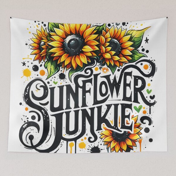Item preview, Women's Cute Sunflower Junkie Graphic T Shirts Letter Print designed and sold by MelanieIShelton.