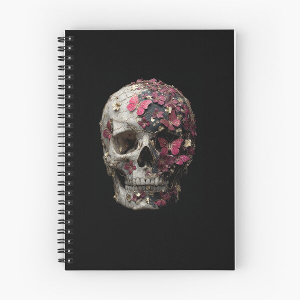 Item preview, Skull Pink Butterfy fbkg designed and sold by MetusArt.