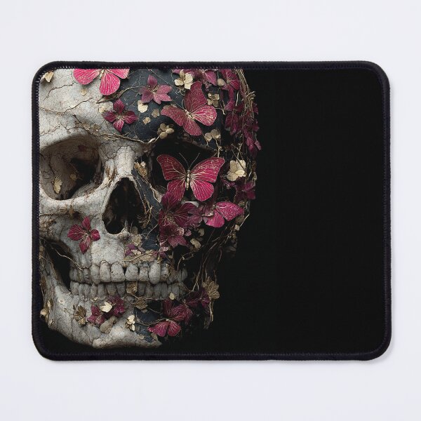 Item preview, Skull Pink Butterfy fbkg designed and sold by MetusArt.