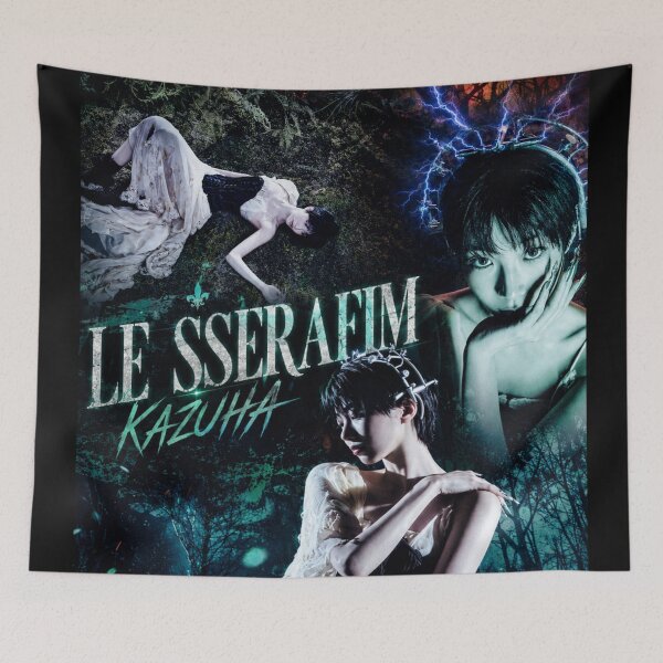 Item preview, KAZUHA of LE SSERAFIM (KPOP) designed and sold by jaofnn.