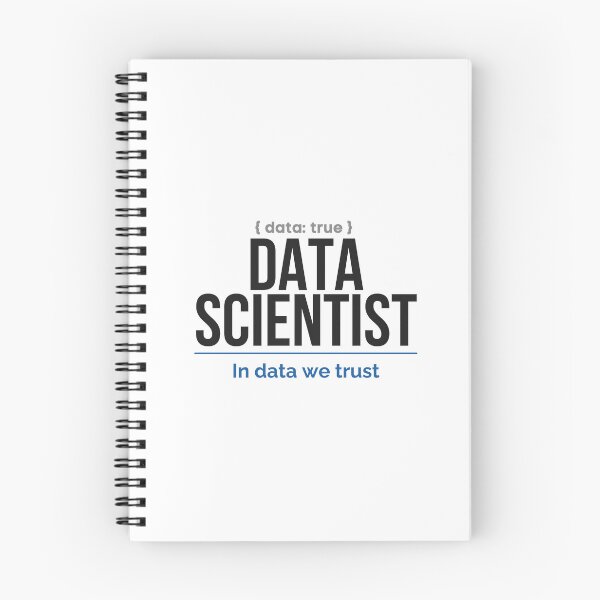 Item preview, Data Scientist In Data We Trust  designed and sold by ProudCraft.
