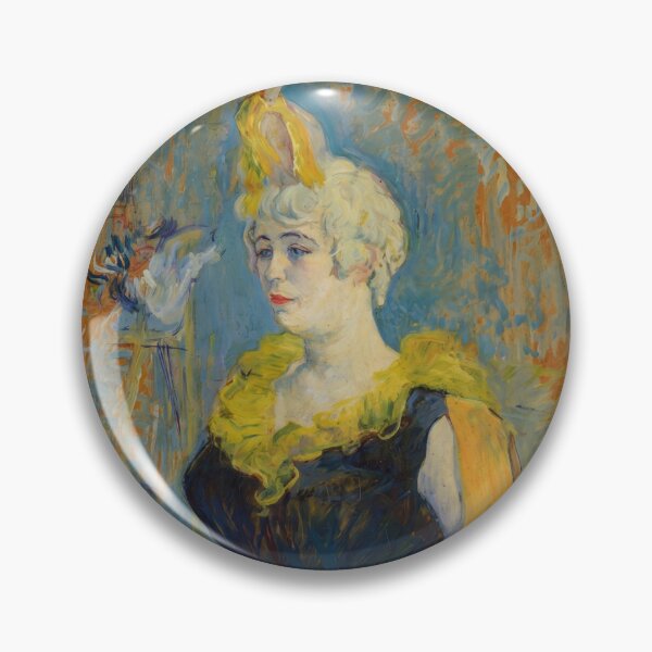 Item preview, Cha-U-Kao by Toulouse-Lautrec Vintage Belle Époque Cabaret Clown Portrait Art designed and sold by artofuniverse.