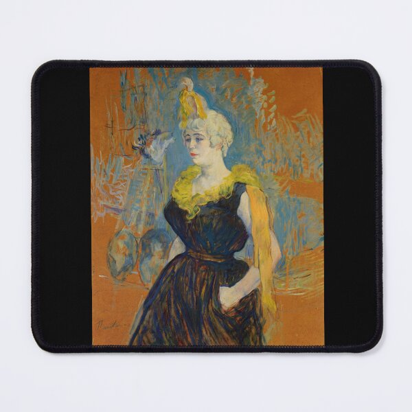 Item preview, Cha-U-Kao by Toulouse-Lautrec Vintage Belle Époque Cabaret Clown Portrait Art designed and sold by artofuniverse.