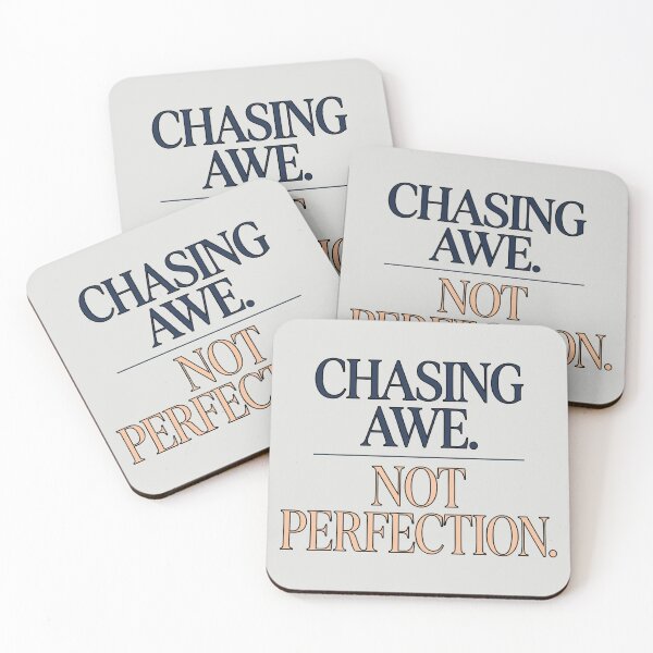 Item preview, Chasing Awe Not Perfection Mindful Editorial designed and sold by DigitalGlade.