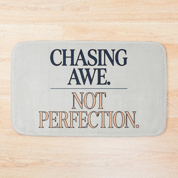 Item preview, Chasing Awe Not Perfection Mindful Editorial designed and sold by DigitalGlade.