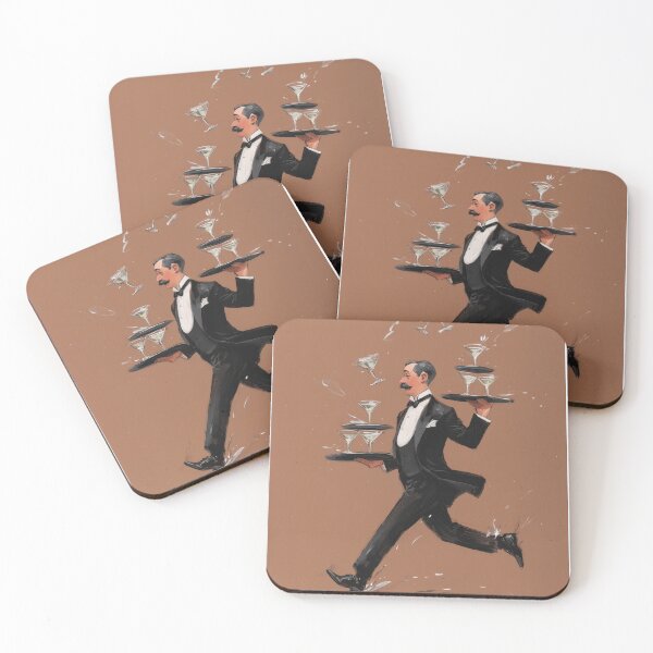 Item preview, Martini Cocktail Waiter  designed and sold by Nova~Prints.