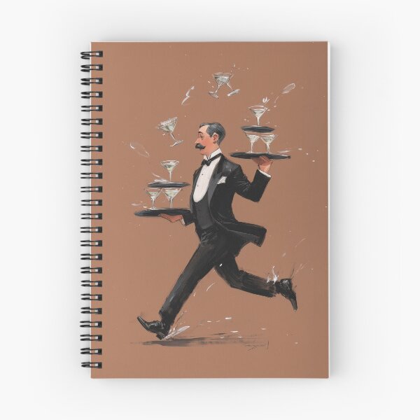 Item preview, Martini Cocktail Waiter  designed and sold by Nova~Prints.