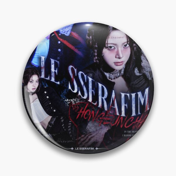 Item preview, HONGEUNCHAE of LE SSERAFIM (KPOP) designed and sold by jaofnn.