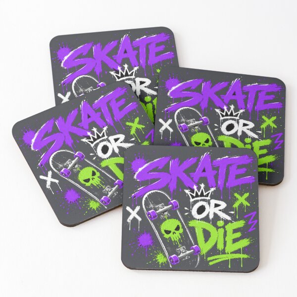 Item preview, SKATE OR DIE Graffiti Skateboard Shirt | Urban Skater Art designed and sold by Golden Era Studio.