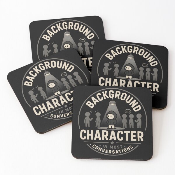 Item preview, Introvert Anxiety - Background Character designed and sold by Wanderdreaming.