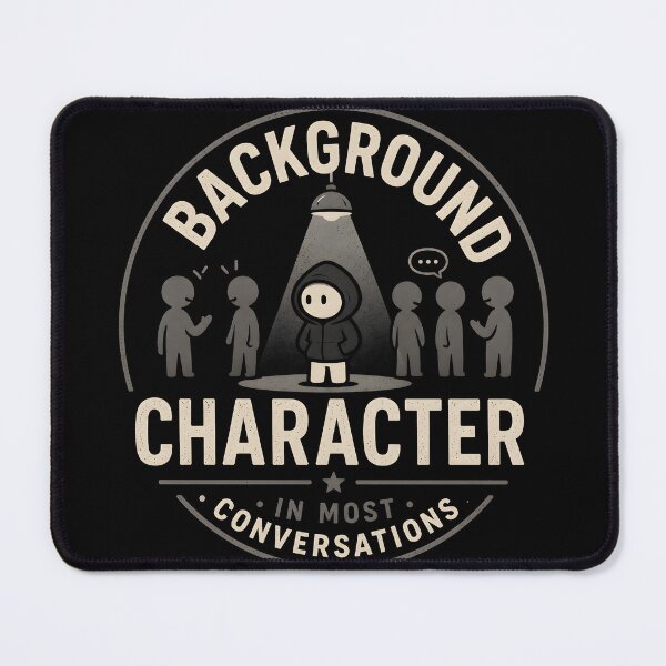 Item preview, Introvert Anxiety - Background Character designed and sold by Wanderdreaming.