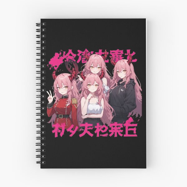 Item preview, Pink Demon Anime Girl Collage designed and sold by Radhestore.