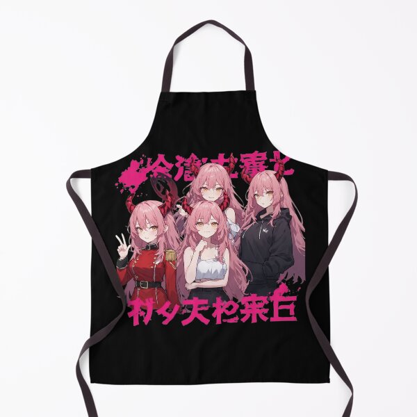 Item preview, Pink Demon Anime Girl Collage designed and sold by Radhestore.