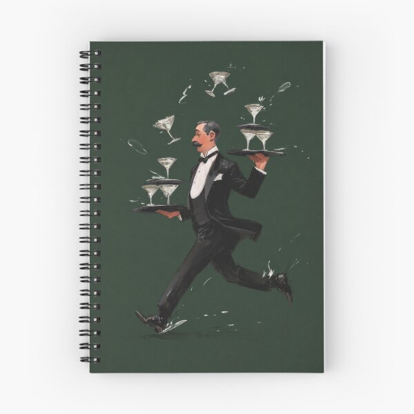 Item preview, Green Martini Cocktail Waiter  designed and sold by Nova~Prints.