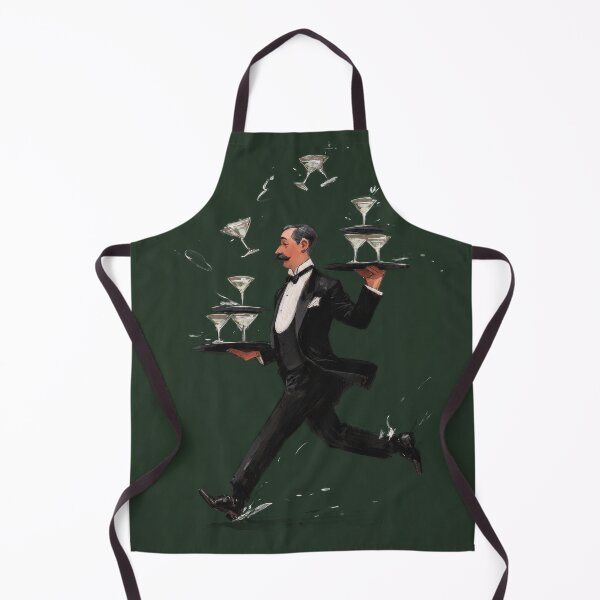 Item preview, Green Martini Cocktail Waiter designed and sold by Nova~Prints.