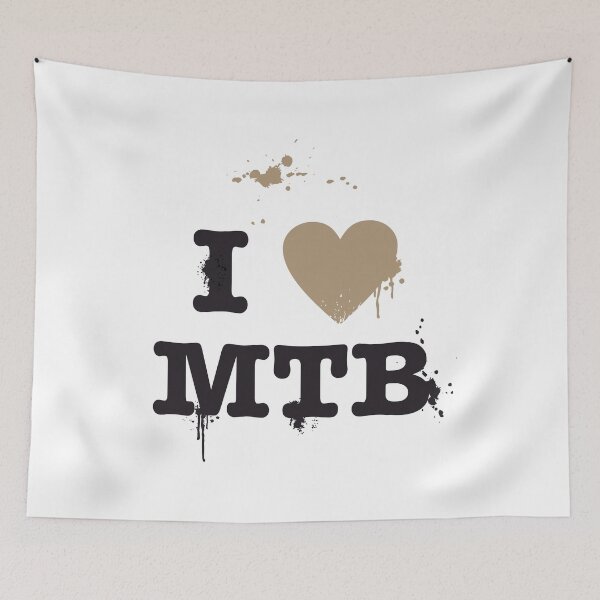 Item preview, I Love Mountain Biking designed and sold by Airvo.