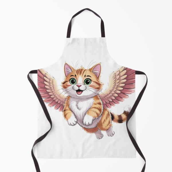 Item preview, Flying Angel Cat – Cute Fantasy Kitty Art designed and sold by start-tool.