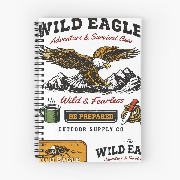 Item preview, Wild Eagle Adventure Gear T-Shirt designed and sold by Matinez Pink.