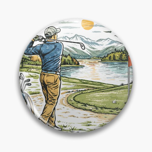 Item preview, Lakecrest Golf Course Tee designed and sold by Matinez Pink.