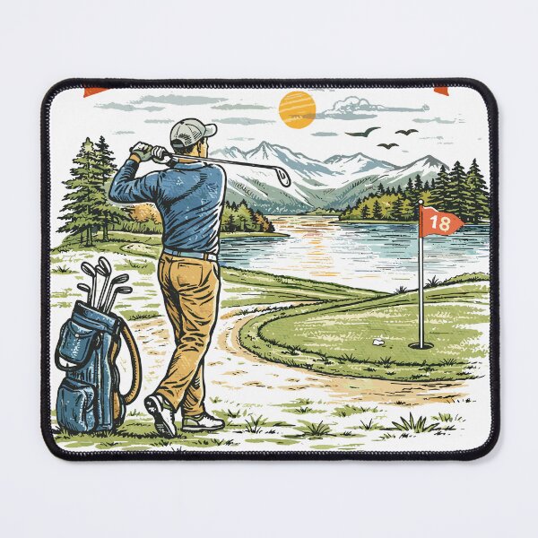 Item preview, Lakecrest Golf Course Tee designed and sold by Matinez Pink.
