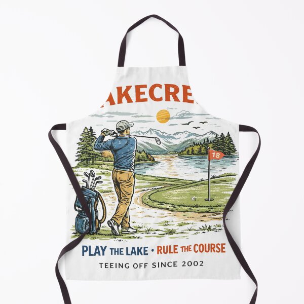 Item preview, Lakecrest Golf Course Tee designed and sold by Matinez Pink.