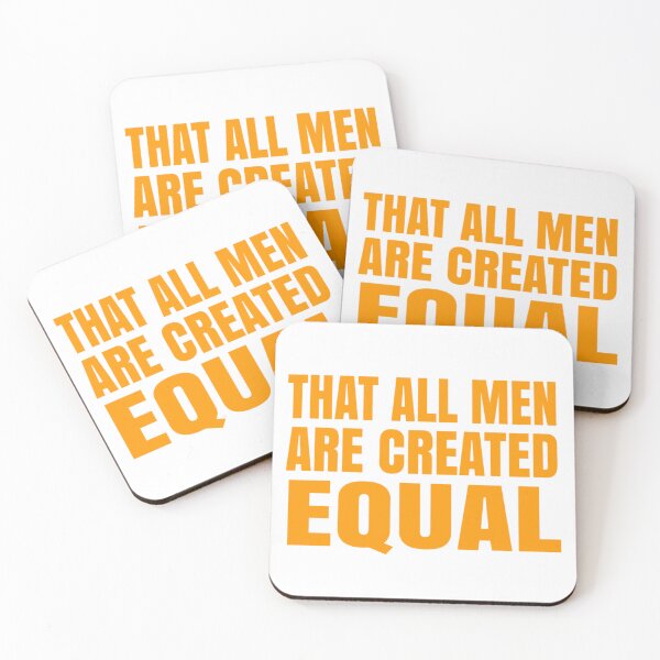 Item preview, We Hold These Truths Thomas Jefferson Quote All Men Created Equal designed and sold by DuneHaicna.