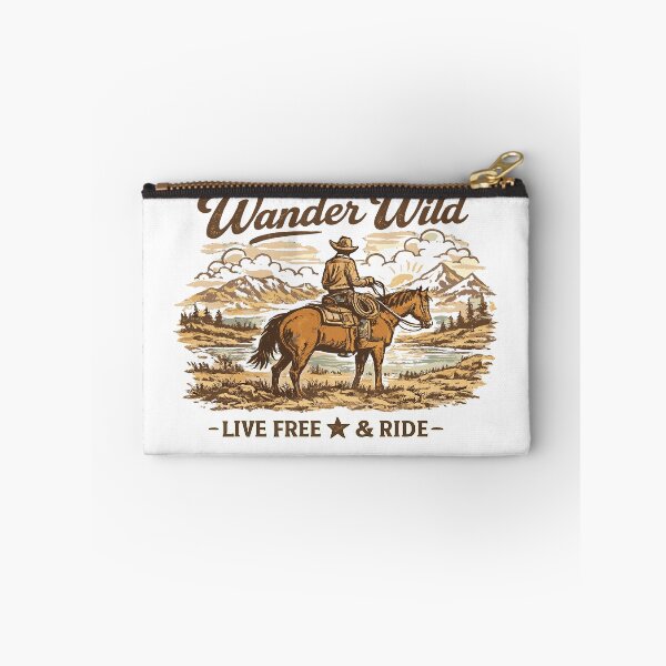 Item preview, Camiseta Wander Wild Cowboy Horse designed and sold by Matinez Pink.